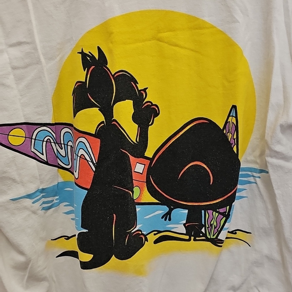 Cartoon, Looney, Graphic, 90s, Vintage, Men's, Unisex, Casual, Streetwear, Y2k - Picture 5 of 6